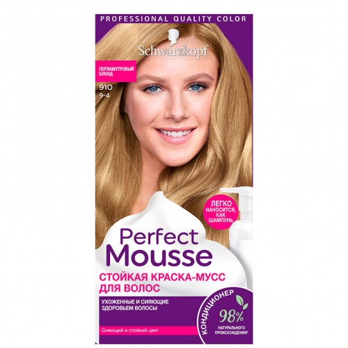 Perfect Mousse 910 Перламутровый блонд